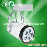 5W led track spot light, 3200K/6500K, Sliver/Black/White Finishing color