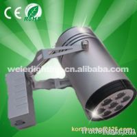 7W high power led track light, 3200K/6500K