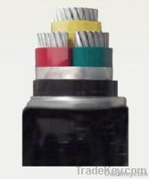 Alumnium PVC insulated, thin steel wire armored PVC sheathed Cable