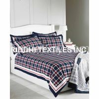 Tartan Plaid Cotton Bedspread