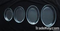 1.0L/1.7L/2.4L/3.0L Oval borosilicate glass baking dish