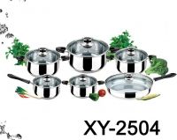 Stainless Steel 12pcs Cookware Set With