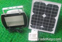 10W led flood light solar sensor light