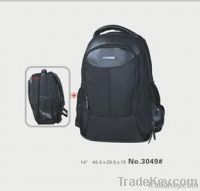 Imitation Leather Laptop Backpack