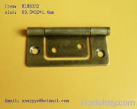 iron flush hinge