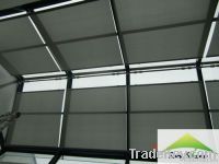 Motorized Folding Roof Blinds