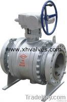 Trunnion-mounted ball valve