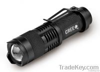 Mini Adjustable Focus Zoom Flashlight