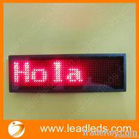 Advertising Flashing LED Badge With Colorful