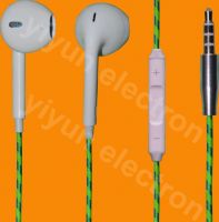 Colorful Fabric Earphones For IPhone (YAP