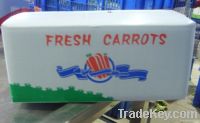 fresh carrot is o...