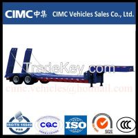 dual axle line semi trailer