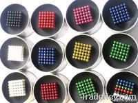 Magnetic balls Buckyballs colorful green blue red color magnetic ball