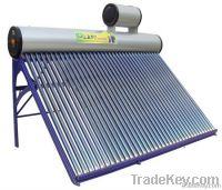 China pressurized solar water heater with assistant tank