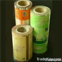 printed plastic film for packaging