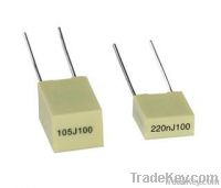 Minibox metallized polyester film capacitor