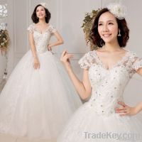 SWEETHEART NECKLINE V style wedding tube top wedding dress