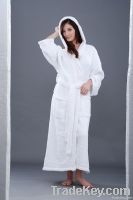 White Cotton Bath Robes