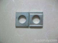 Square Taper Double Slots Washers