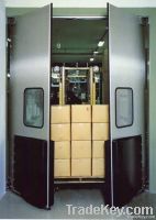 Stainless steel door