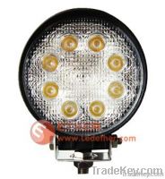 8PCS high intensity LEDs round LED Work Light