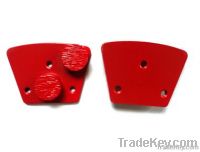 2x Round Segments Diamond Grinding Shoes