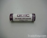 ER14505M ER14505M AA 3.6V 2000mAh 800mA max pulse GEBC LiSOC12 BATTERY