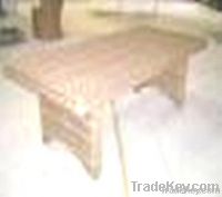 Alu wicker table