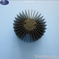 Aluminum extrusion LED heat sink, radiator