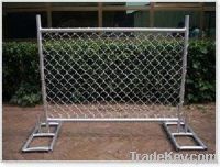 Temporary fence