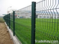 welded wire mesh fence