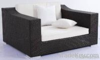 2012 wicker furniture rattan XXL single seater sofa chair WJK-SF-05