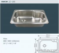 enlarged single bowl sink