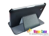 For Hot-pressing shaped Premium stents leather case for Samsung Tab 3