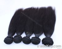 Hot sale natural color Brazilian virgin hair weft