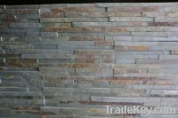 slate culture stone wall panel