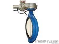 Ceramic butterfly valve