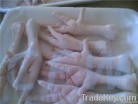 chicken feet processed