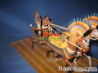 Metal/plastic History and culture series toy– chariot