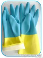 Neoprene Double Color Gloves