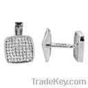 Man&#039;s 925 Sterling Silver Coin Cuff Link