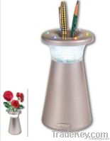 LED Plastic Pencil Flower Vase