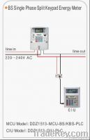 1 phase prepayment energy meter