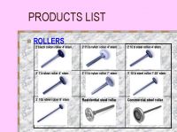 door parts, rollers