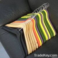 WA355 Flat Wooden Hanger For Clothes