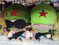 Soldier With Gun Plush Toys