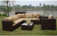 rattan sofa set