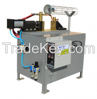 Venturi tube welder for filter bag cage