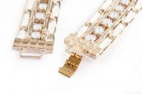 Milky Diamond Stone Necklace Milky Diamond Stone Necklace