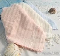 bamboo fiber wave hair towel
